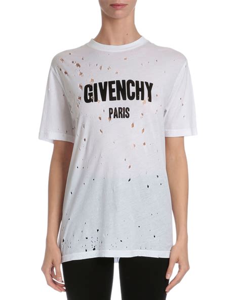 givenchy white crown of thorns t-shirt|Givenchy t-shirts for women.